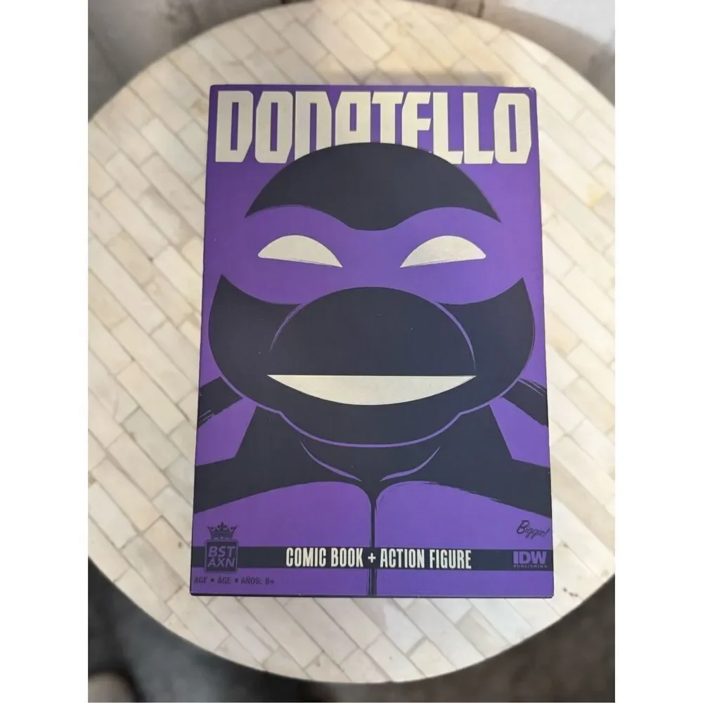 The Loyal Subjects Tmnt Best of Donatello IDW Comic Book & Action Figure Set